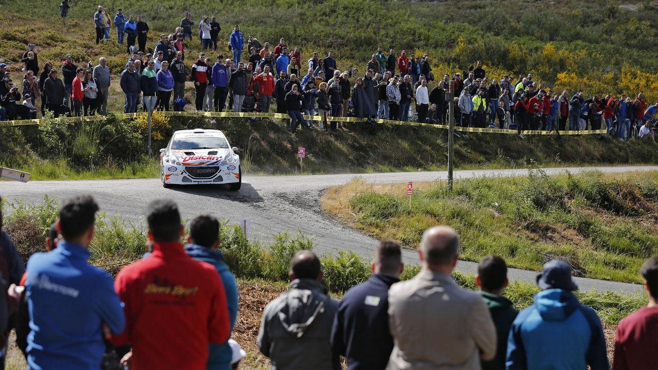 RALI DE OURENSE 2019.En el primer tramo de Esgos fue decisiva la elección de neumáticos