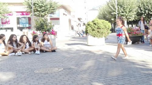 Cerca de 50 niños participaron en las pruebas para desfilar para el CCA de O Barco