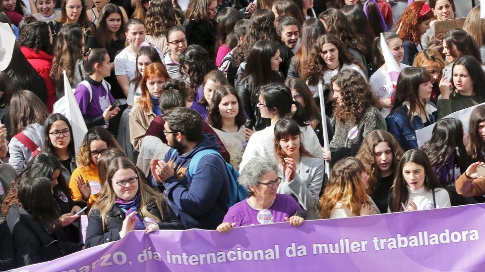 Concentración del 8M. Día de la Mujer