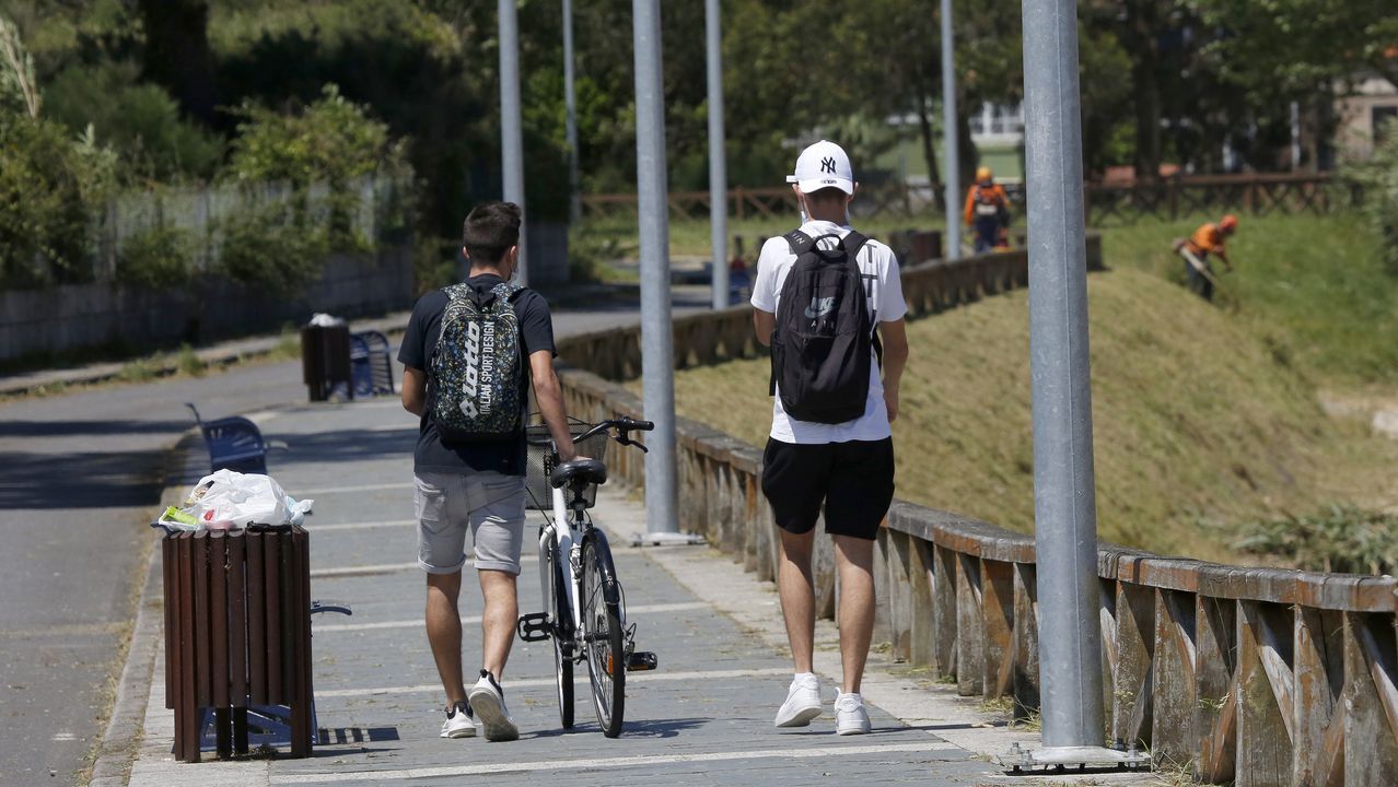 Las imágenes del primer día de la fase 2 de la desescala en Barbanza