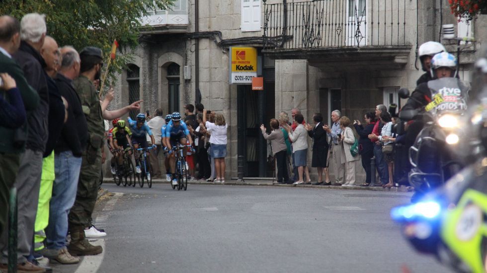 La Vuelta a su paso por A Pobra de Trives
