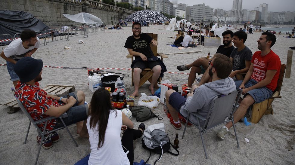 AMBIENTE DE SAN JUAN POR LA TARDE