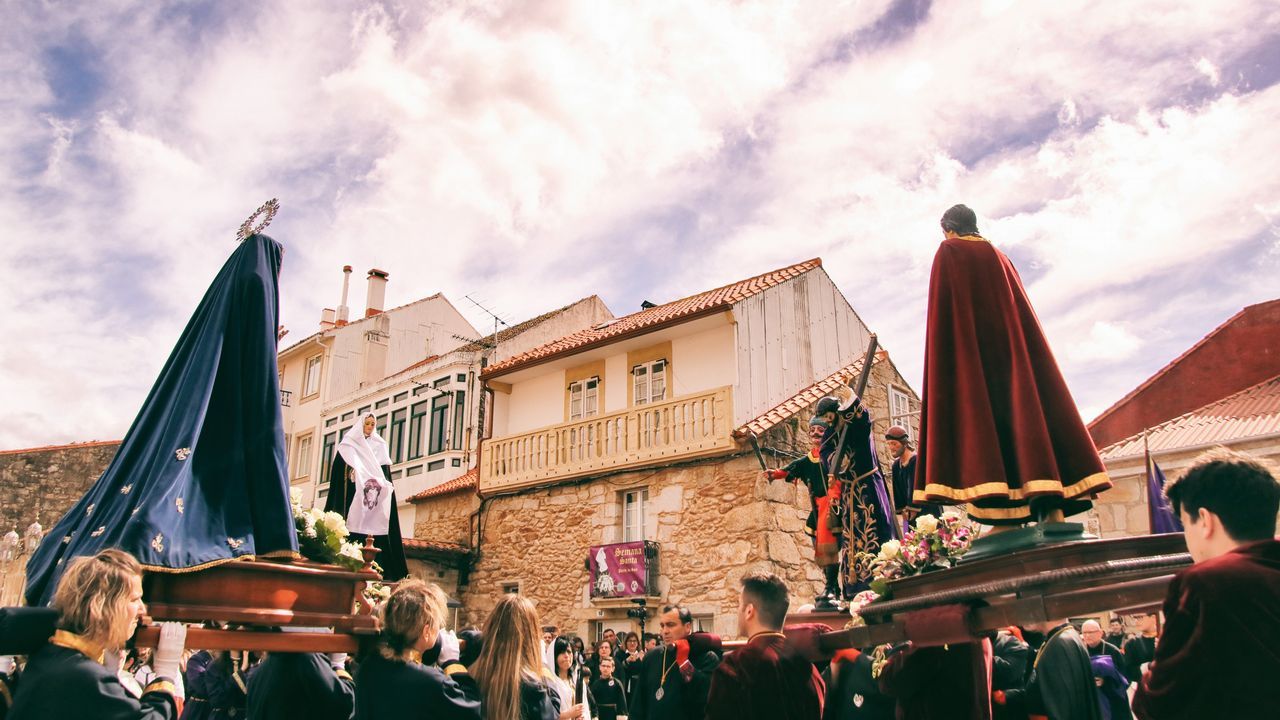 Viernes Santo en la comarca del Barbanza 2019