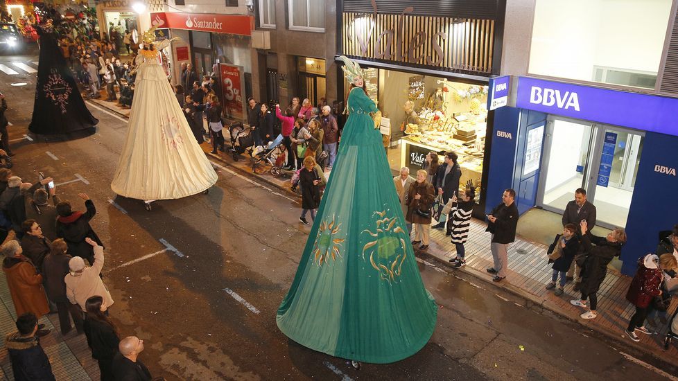 Cabalgata de los Reyes Magos en A Coruña
