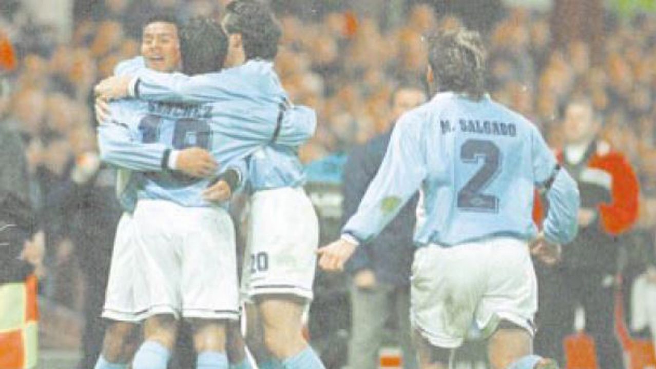 .Eliminatoria frente al Aston Villa en 1998