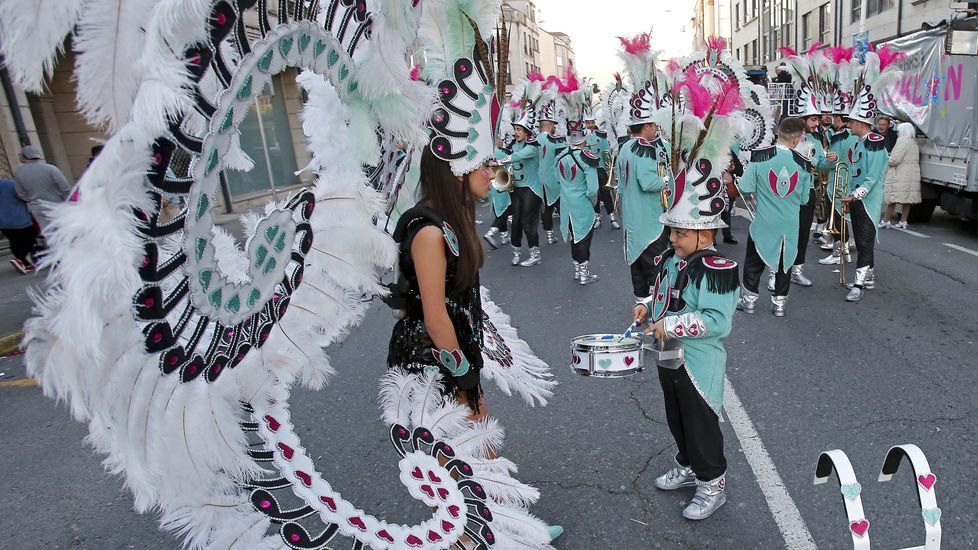 Desfile de Carnaval en Pontevedra