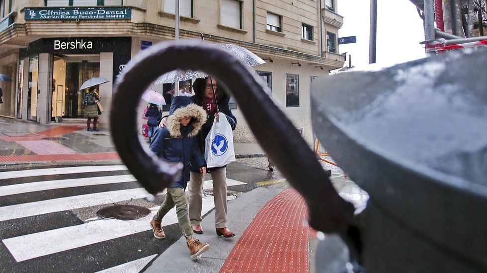 Noviembre pasado por agua en Pontevedra