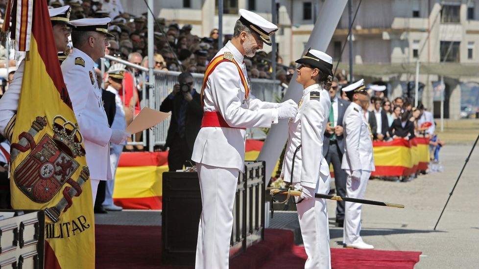 Felipe VI en Marín