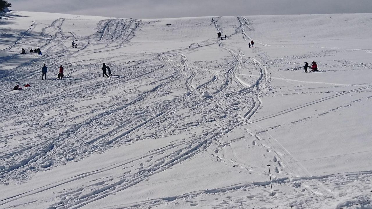 A Fonsagrada es otro de los destinos elegidos para disfrutar de la nieve