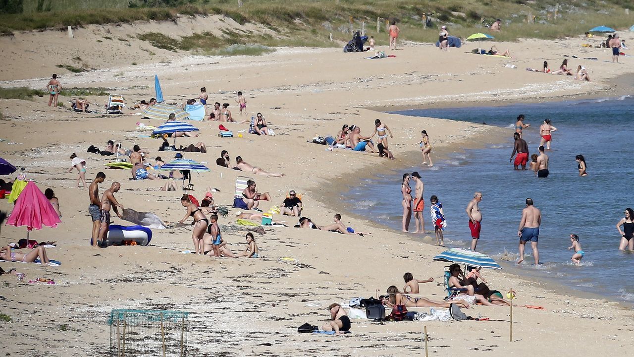 Las imágenes del primer día de la fase 2 de la desescala en Barbanza