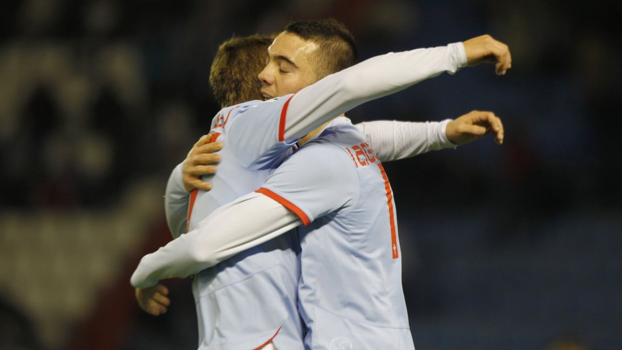 Celta-Recre (4-1) el 10 de febrero del 2012. Doblete de Aspas