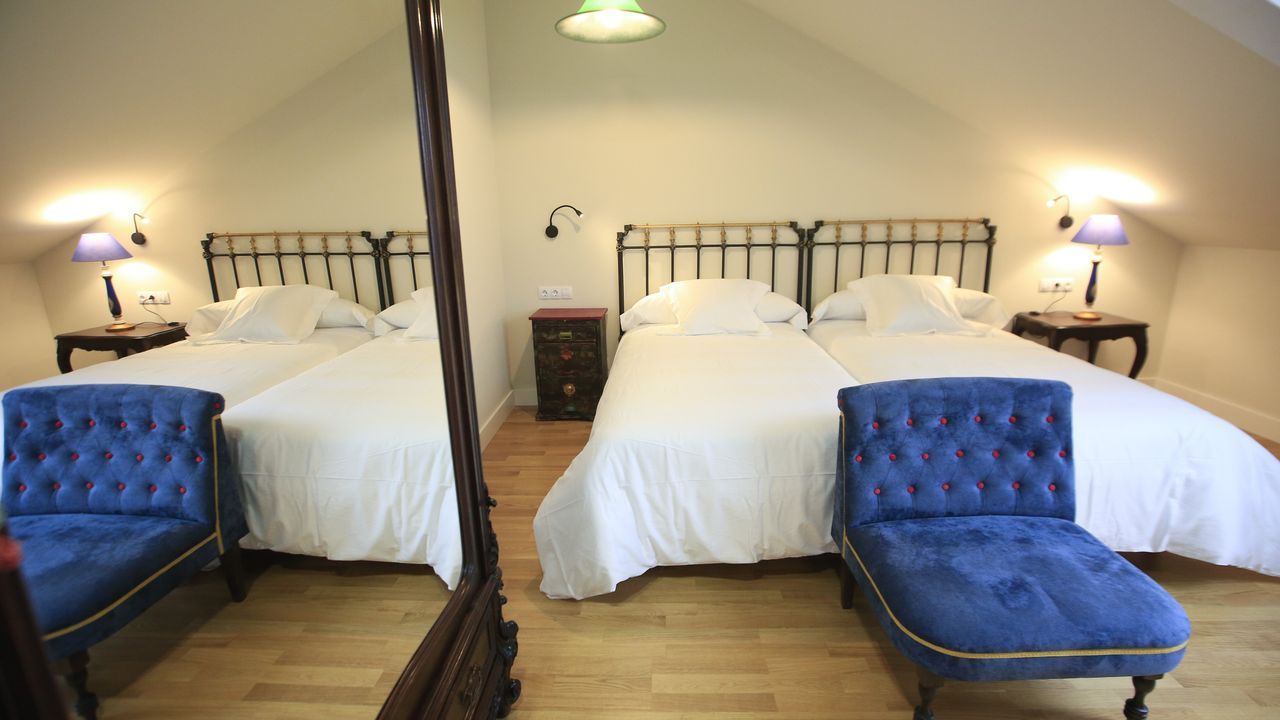 Todas las habitaciones del hotel son dobles