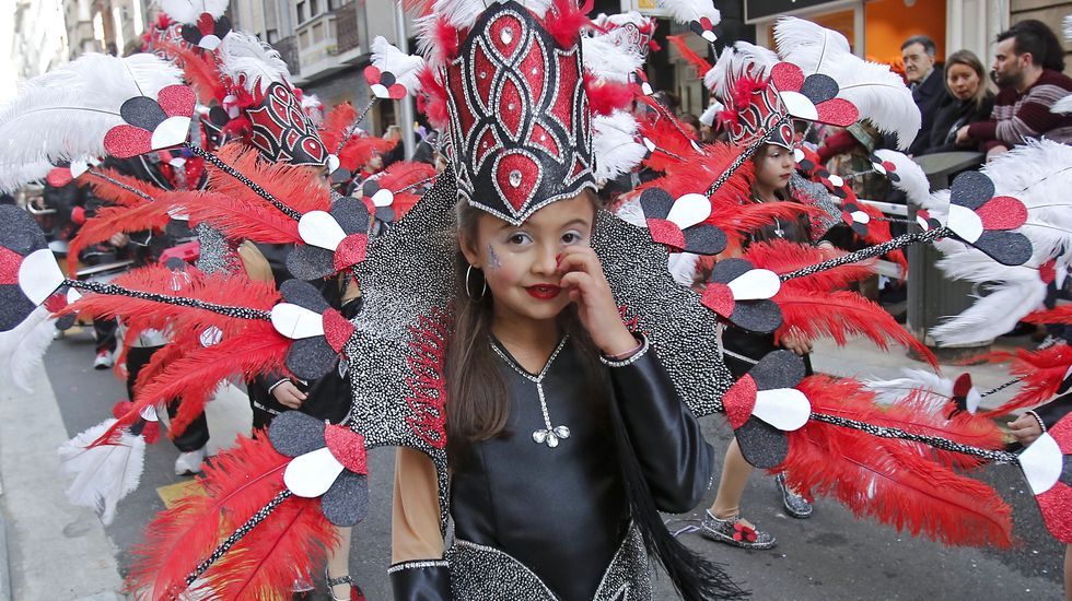 Desfile de Carnaval en Pontevedra