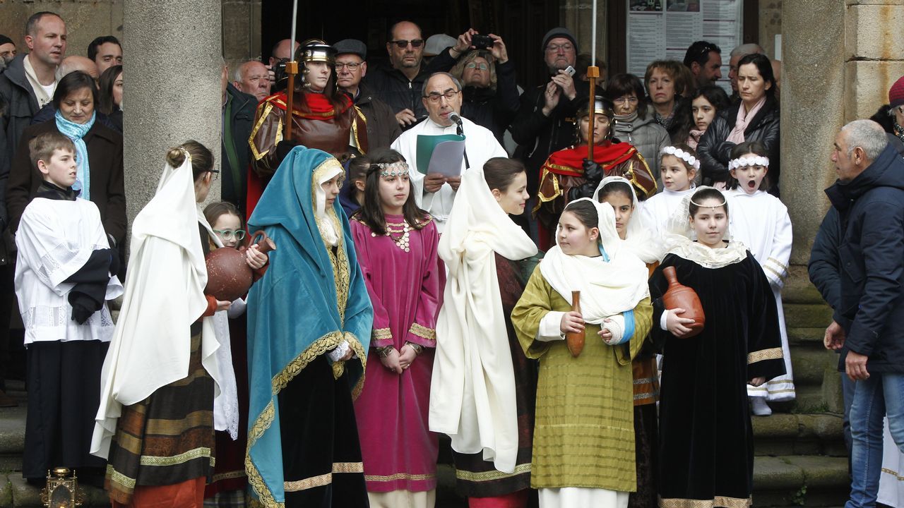 Procesión del Santo Encuentro en Santiago