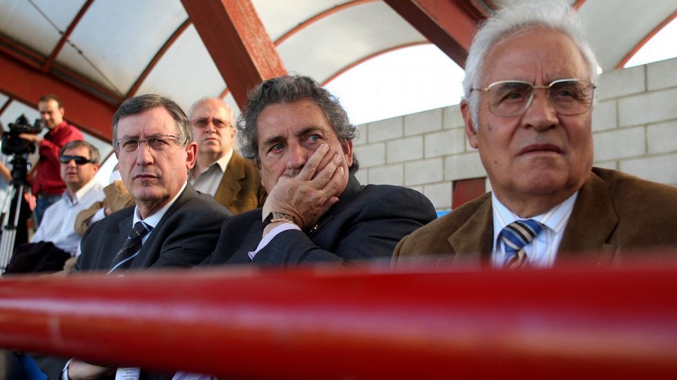 Durante un partido en Barreiro en el año 2009