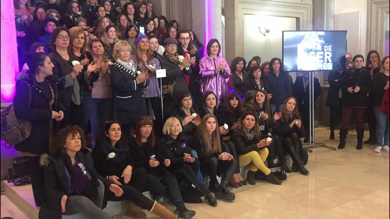 Concentración del 8M. Día de la Mujer