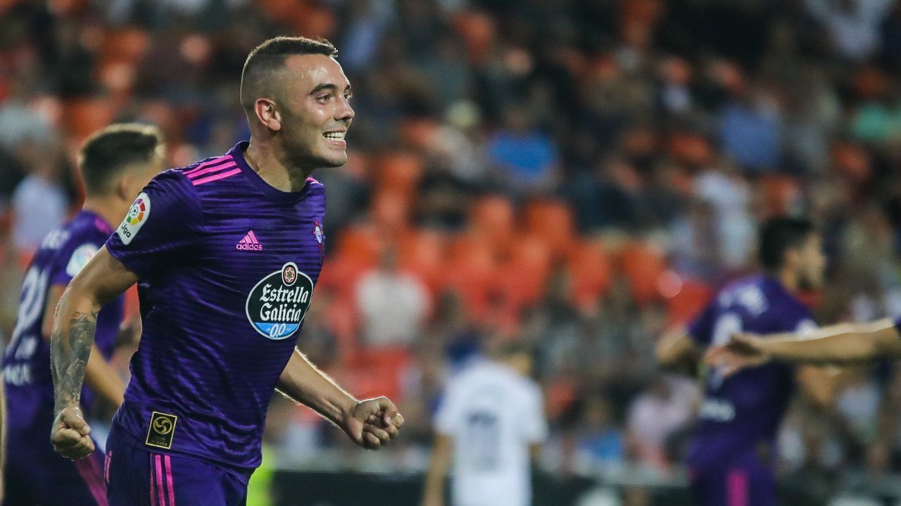Valencia-Celta (1-1) el 26 de septiembre del 2018