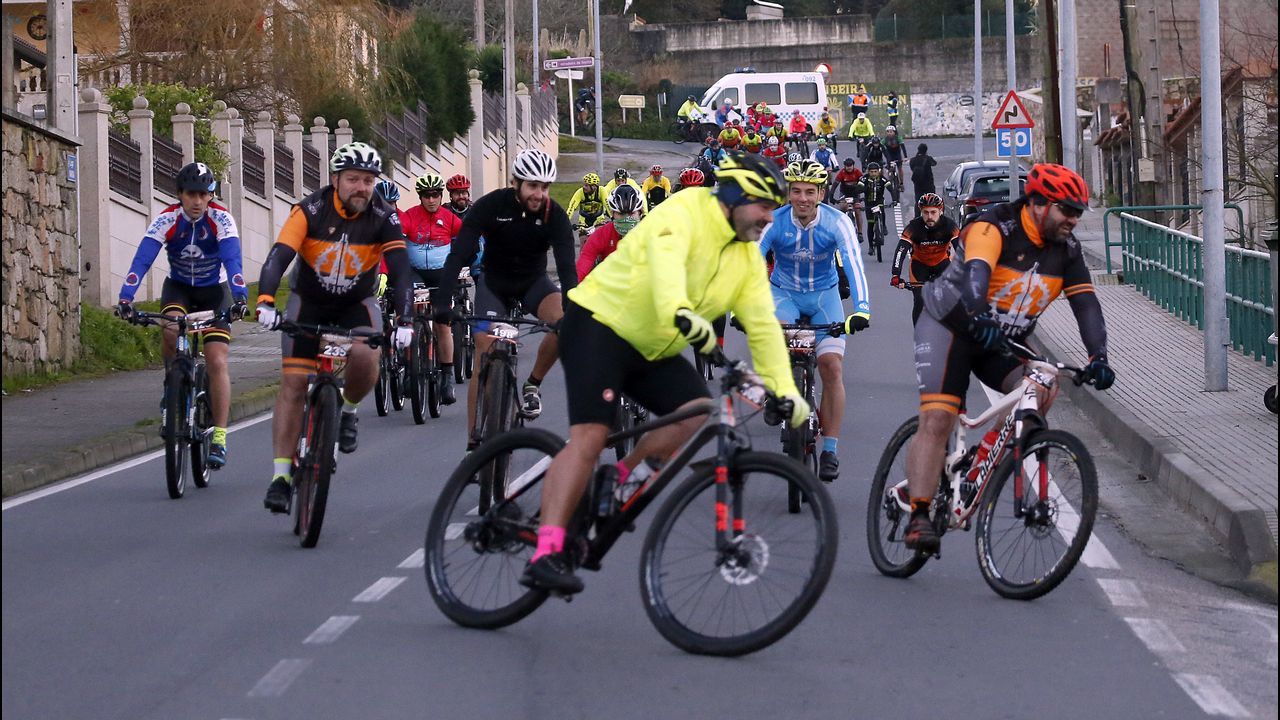 Ruta BTT de Nadal en Ribeira