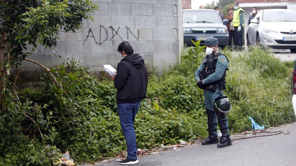 Detenciones en O Vao de Arriba