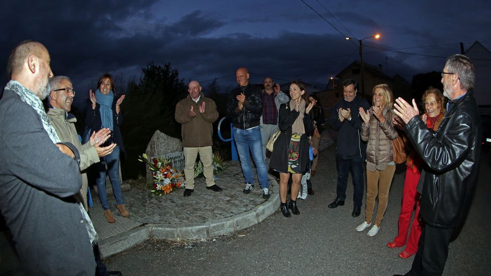 Homenaje a los mártires de Cans en Porto do son