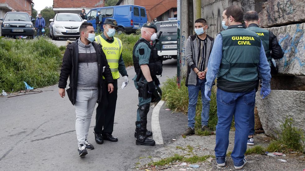 Detenciones en O Vao de Arriba