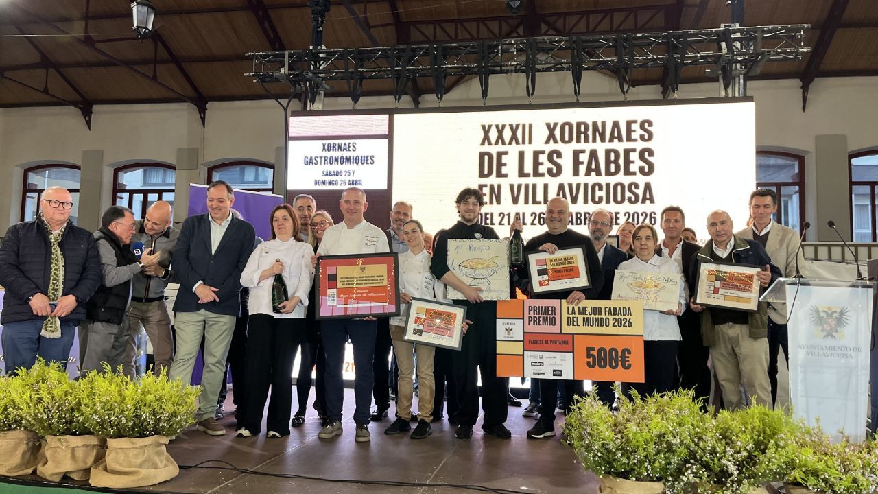 archivo.La sidrer�a R�o Astur, en Gij�n, se hace con el t�tulo de �La mejor fabada del mundo�
