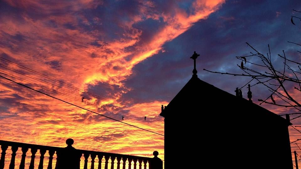 Iglesia de Vilaño en A Laracha, Coruña