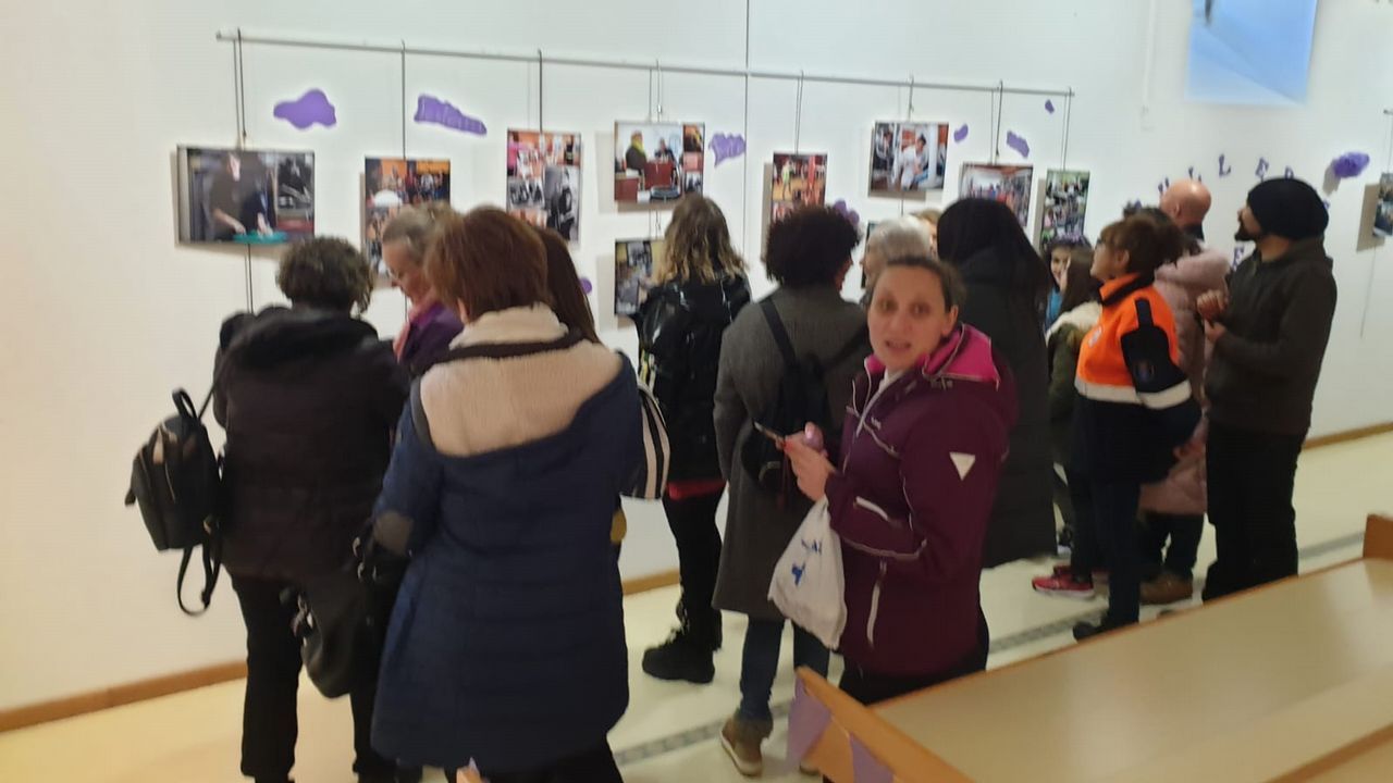 Las imágenes del 8M en Ourense