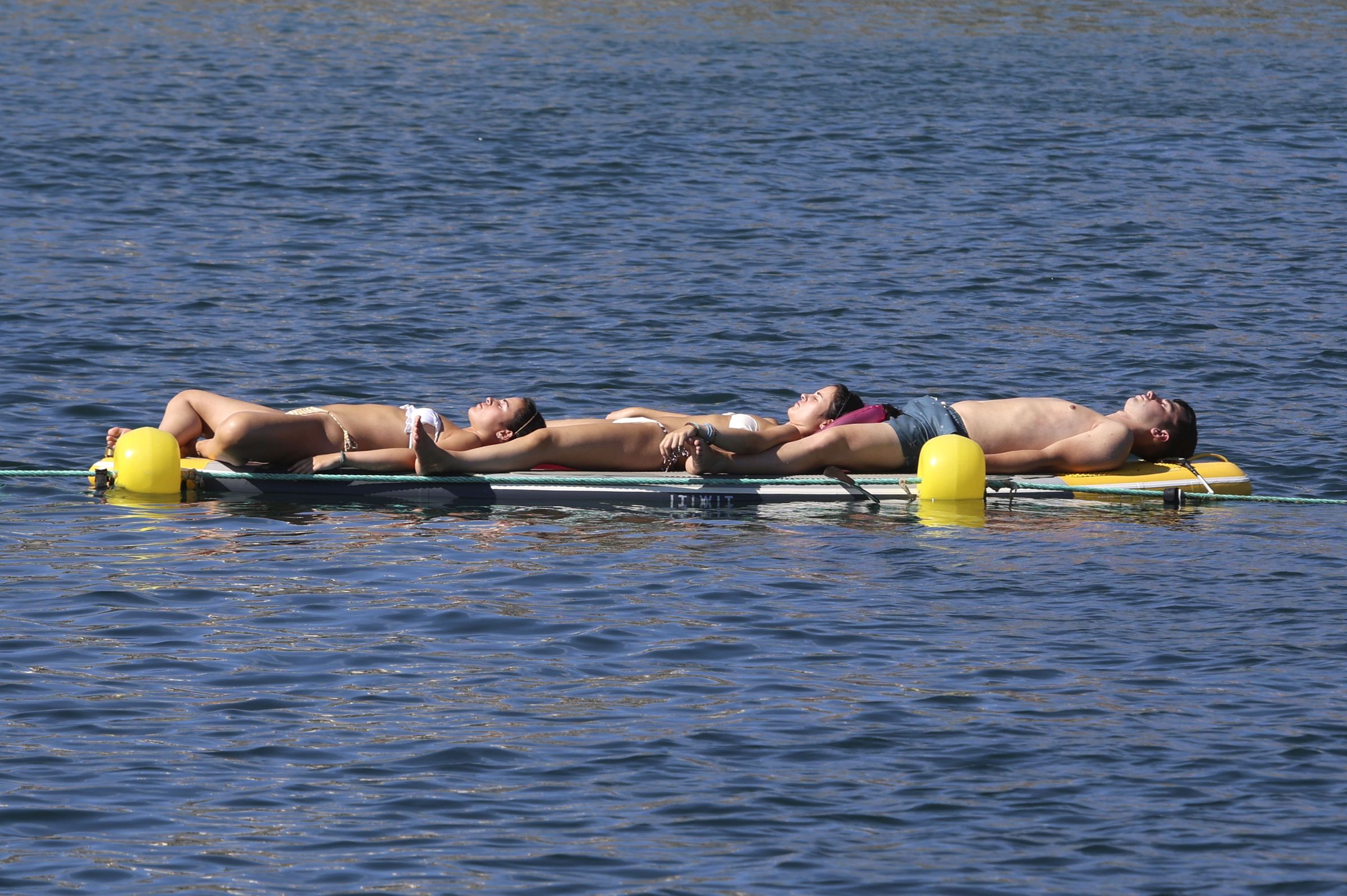 Baistas en Sigar. Sanxenxo. 25/07/2025