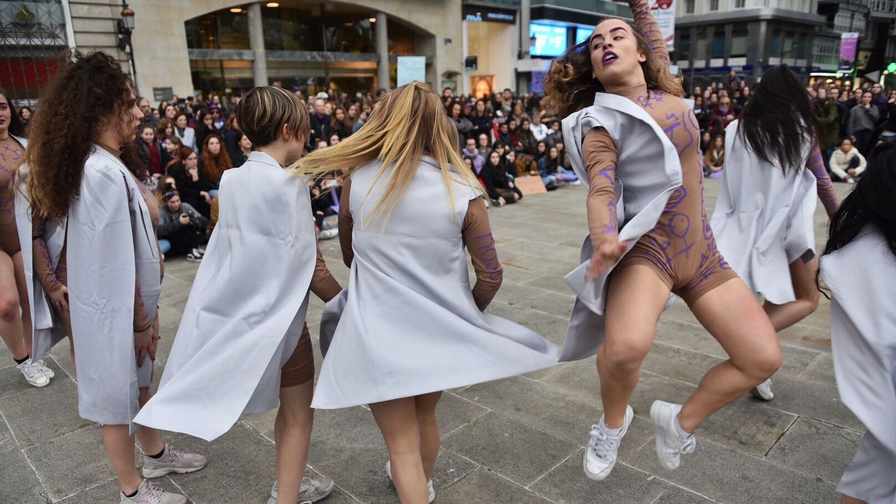 Manifestación central de A Coruña