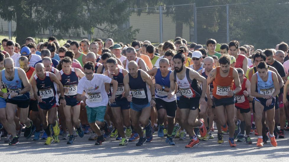 III Carrera pedestre popular Ruta dos en parque de Acea da Ama en Culleredo