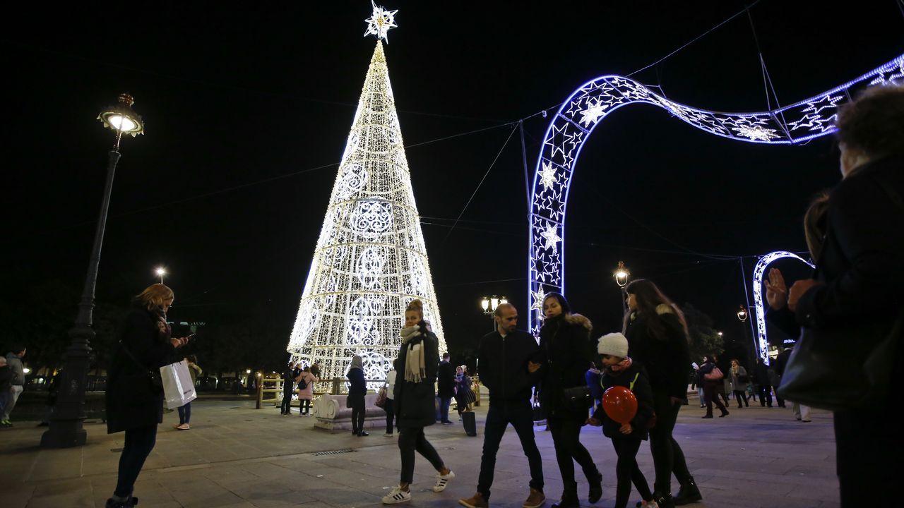 .ALUMBRADO NAVIDEÑO EN A CORUÑA