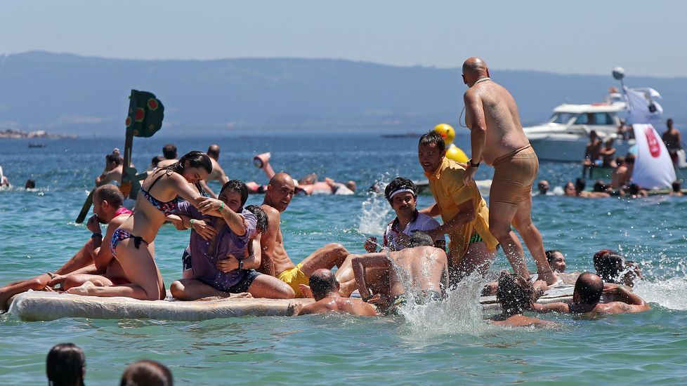 Festa da Dorna, Rejata en Coroso