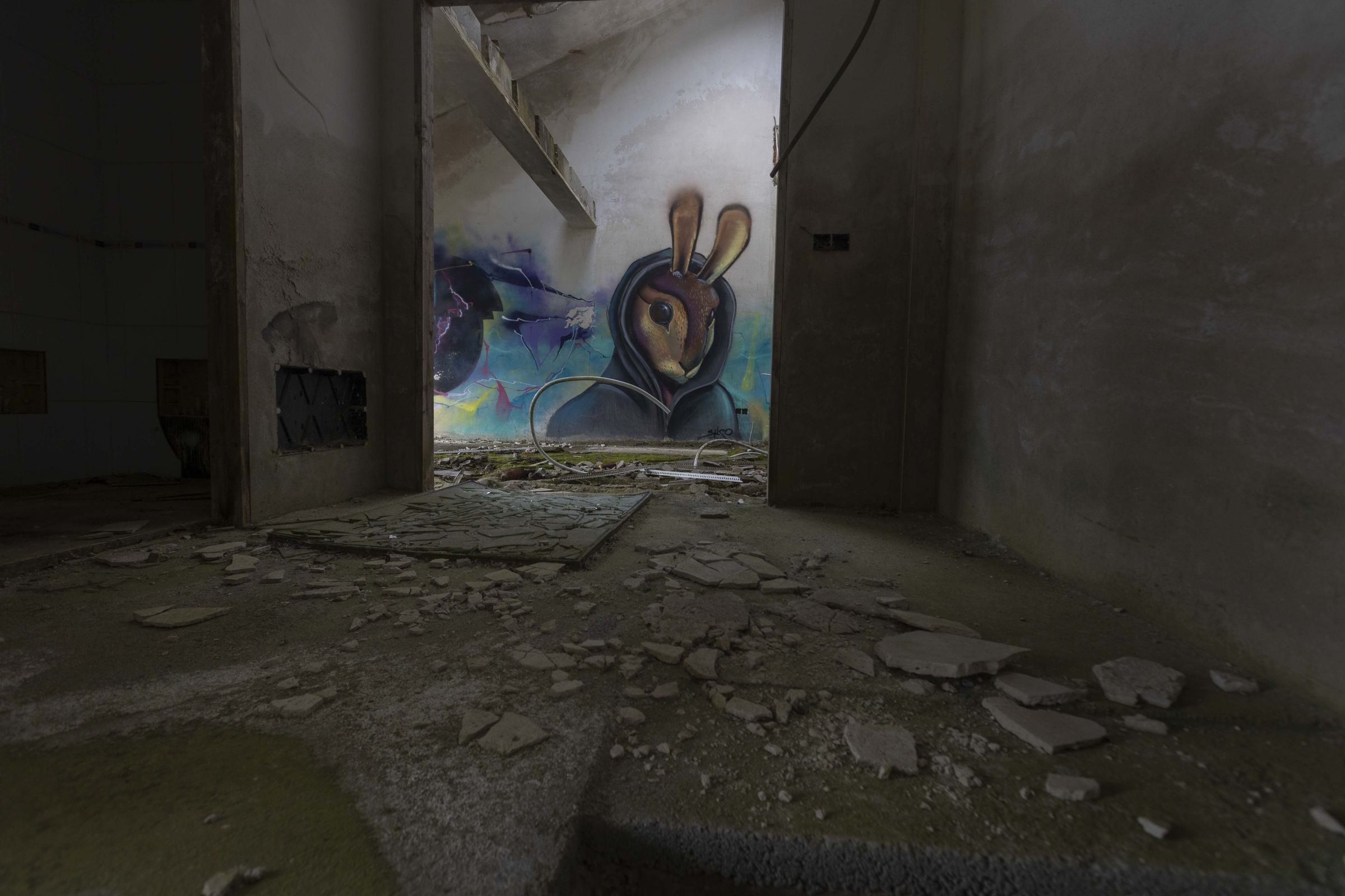 Urbanizacin abandoada na parroquia de San Xin de Vedra. 14/05/2024