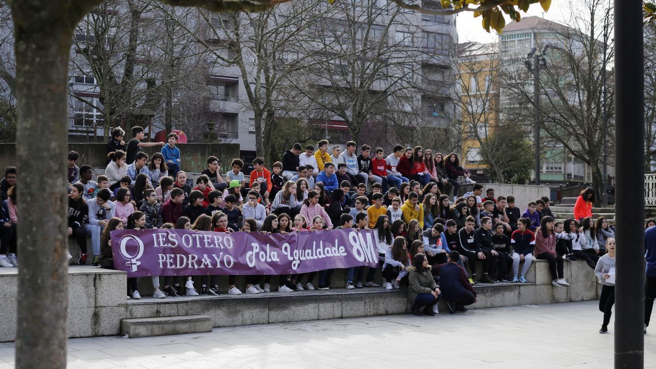 Las imágenes del 8M en Ourense