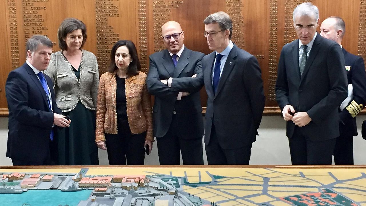 Recepción en Navantia Ferrol
