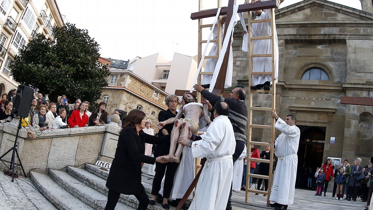Viernes Santo en la comarca del Barbanza 2019