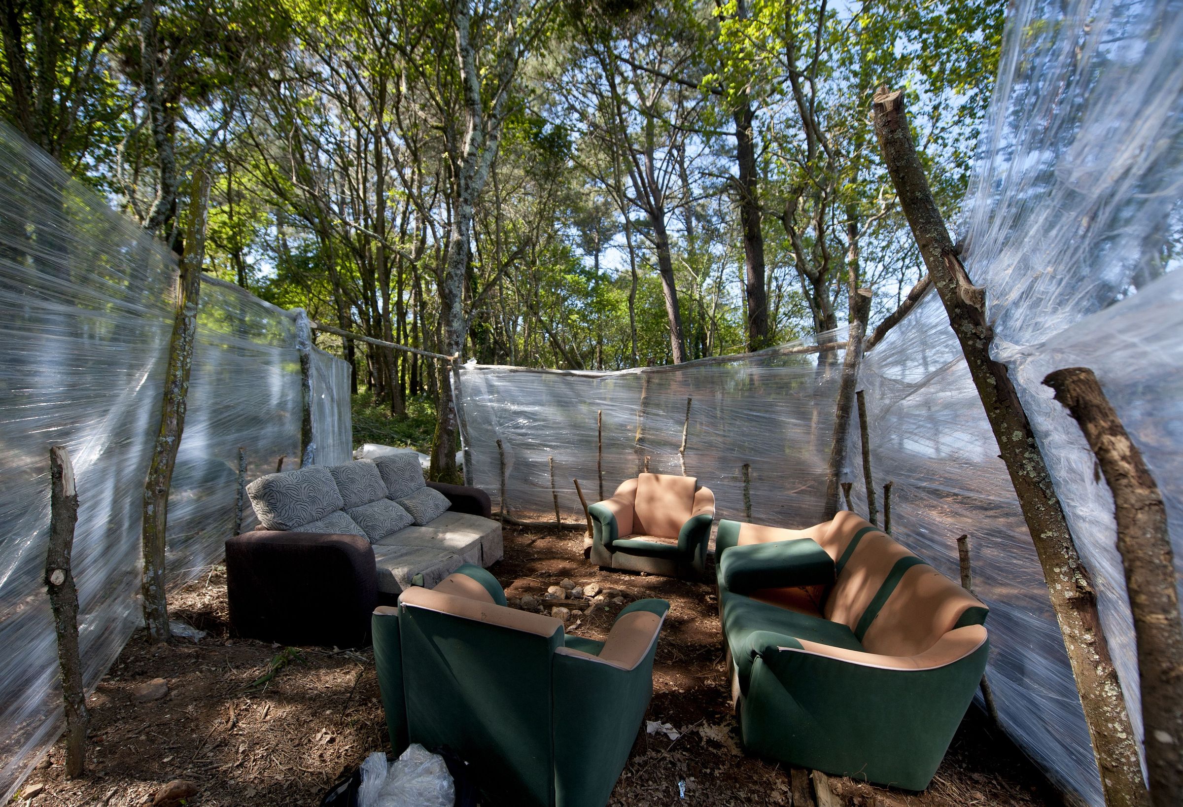 Saln con vistas al embalse de Cecebre, en plena Reserva de la Biosfera y espacio catalogado como zona especial de conservacin (zec). 15/04/2021