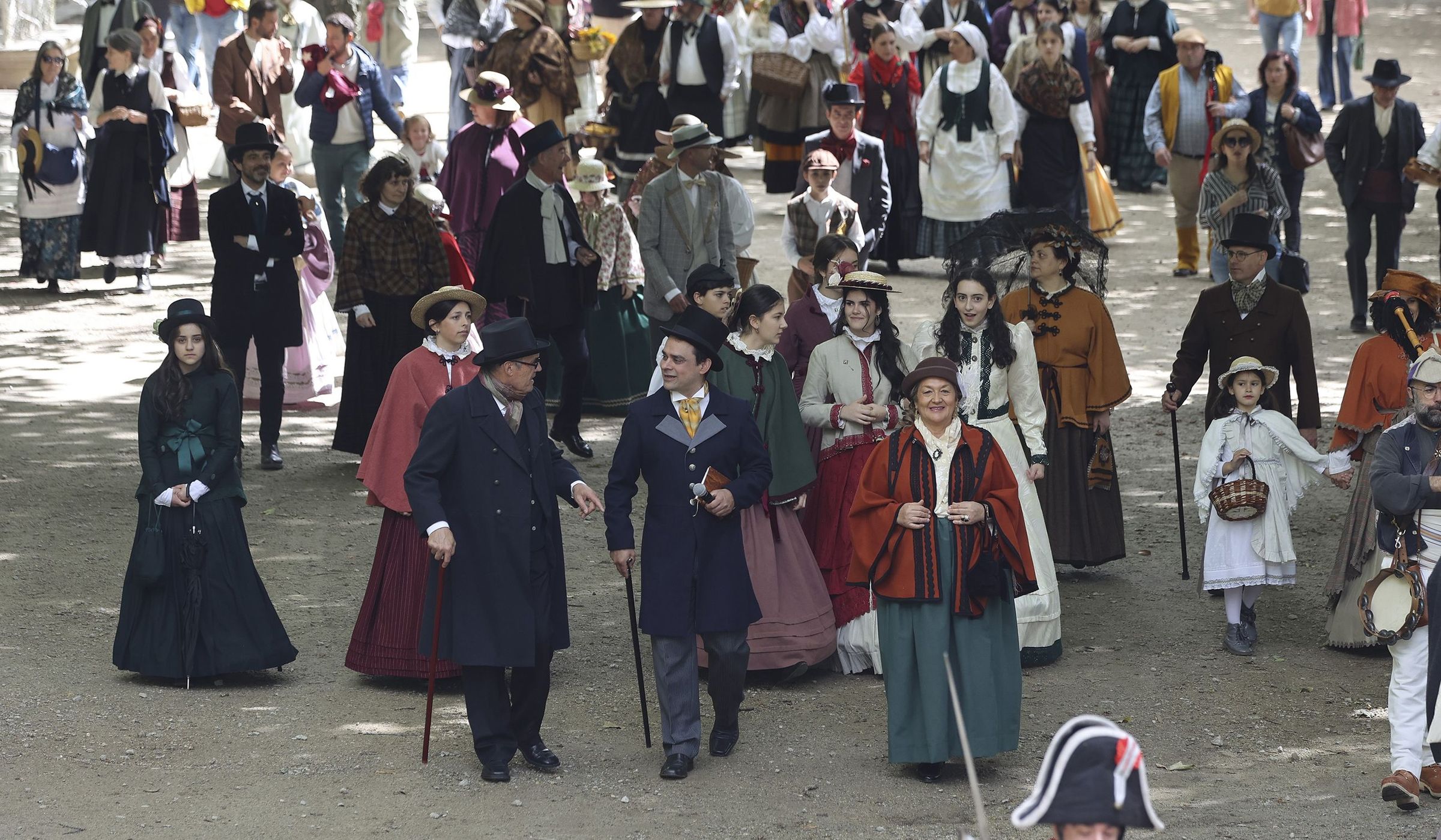 Recreacin do Banquete de Conxo, en Santiago. 26/05/2024