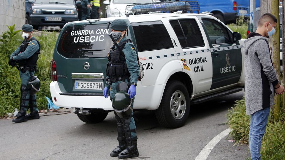 Detenciones en O Vao de Arriba