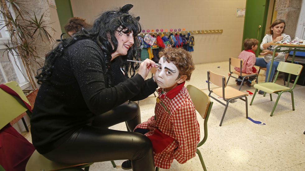 Celebración del Samaín en el CEIP Praza de Barcelos. Halloween