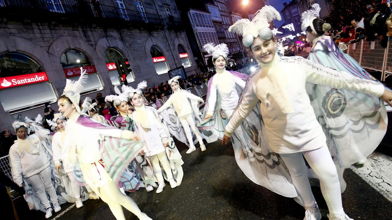 Gaspar en las calles compostelanas
