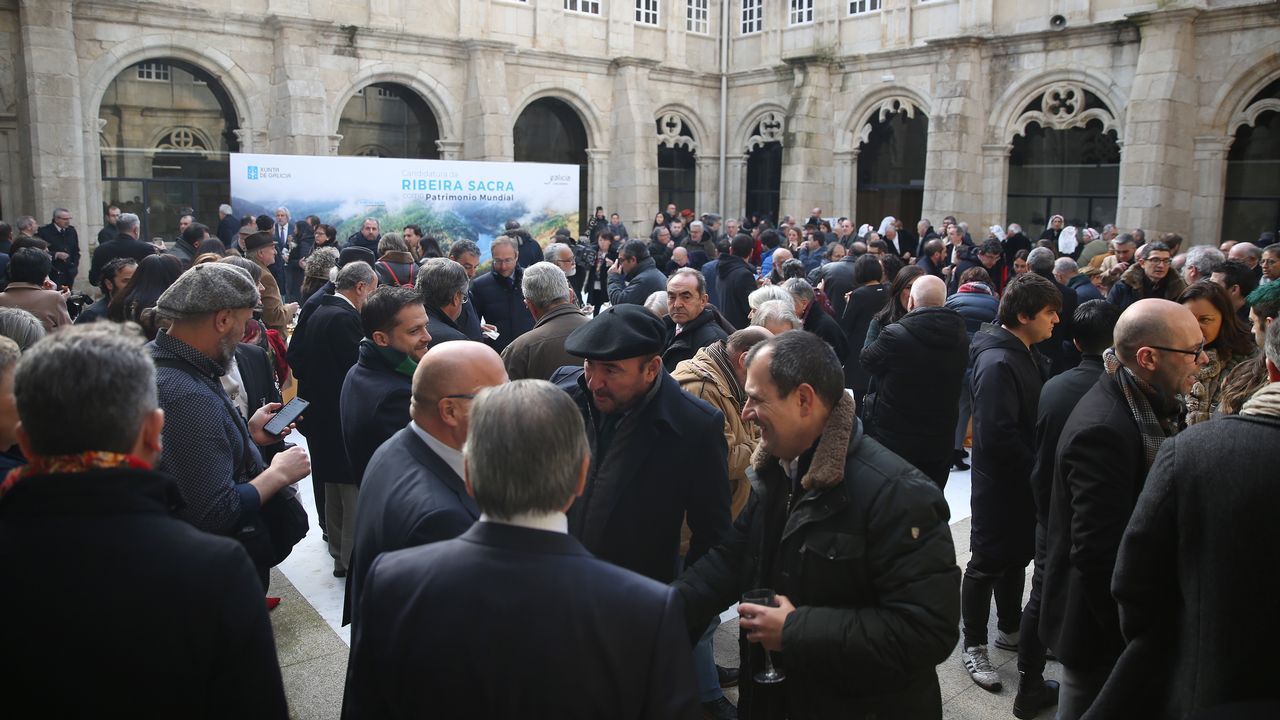 O mosteiro de Montederramo acolleu a entrega dos premios da Cultura Galega