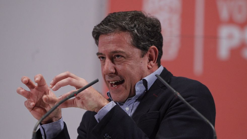 Gómez Besteiro durante su intervención en el evento de A Coruña.