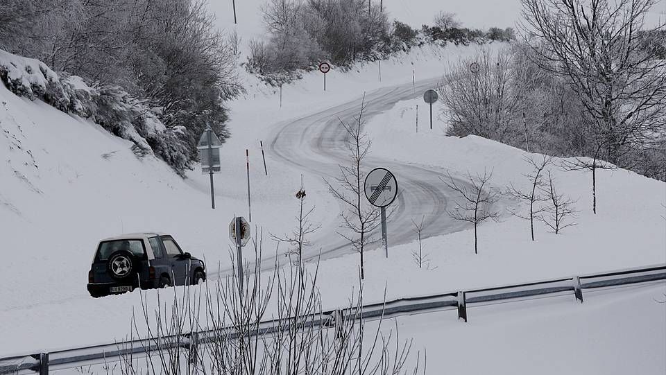 Carretera de O Cebreiro