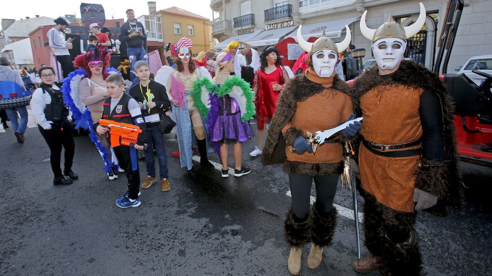 Desfile del Momo de vilanova de Arousa