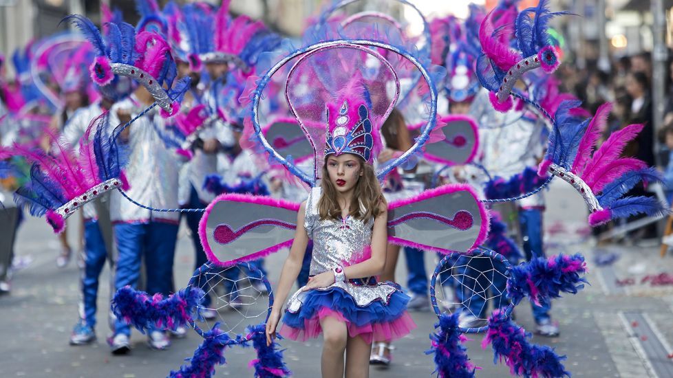 Desfile de Carnaval en Pontevedra