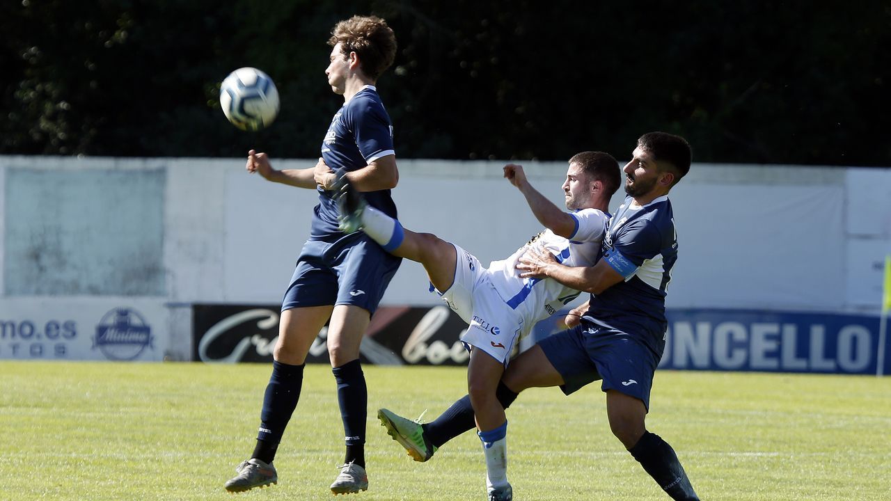 Partido entre el Boiro y el Lemos, de la fase de ascenso a Tercera