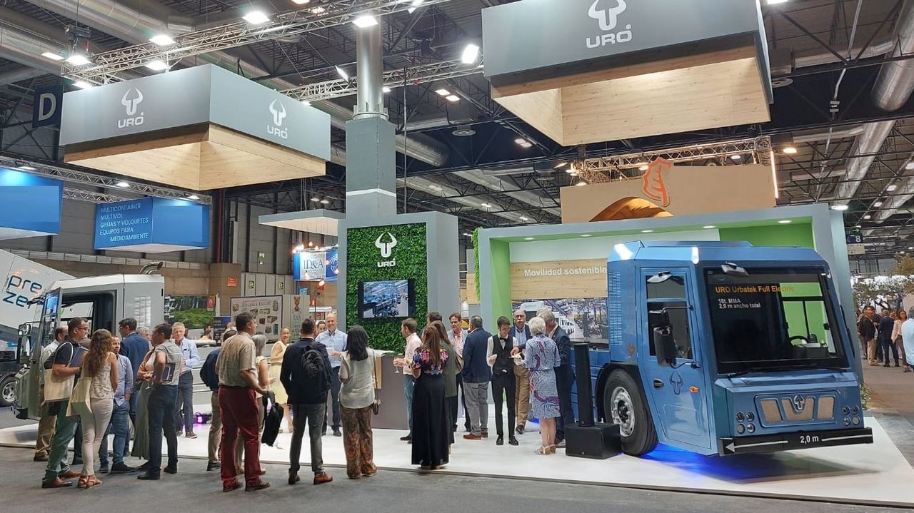 autora.Urovesa present� la semana pasada su l�nea Urbatek en la feria TECMA de Madrid