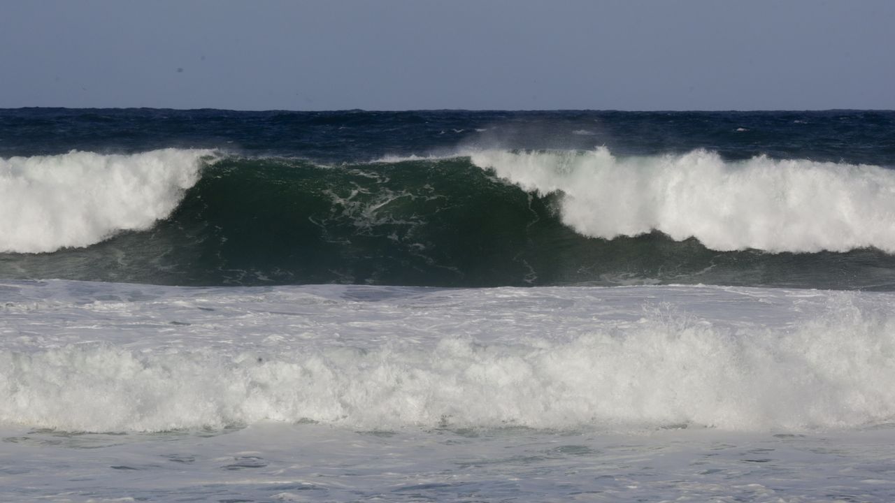 TEMPORAL EN EL MAR EN LA ZONA DE RIAZOR